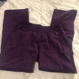 Healing hands purple label yoga scrub pants